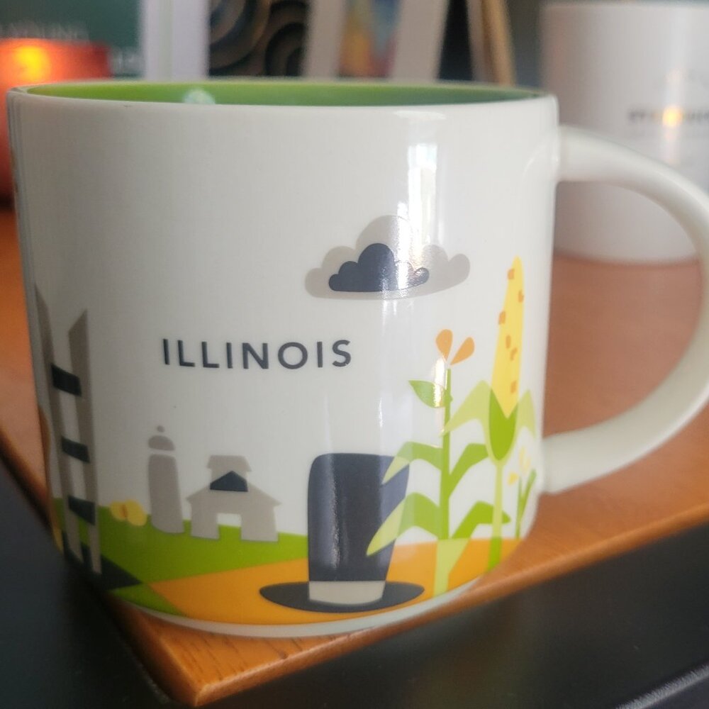 Illinois Starbucks you are here cpllection mug